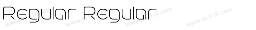 Regular Regular字体转换 Regular Regular字体转换